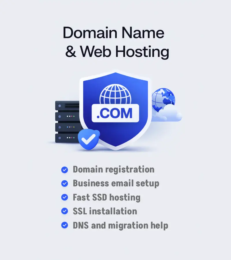 Domain Name and Web Hosting