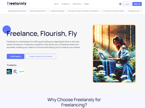 freelansly web design