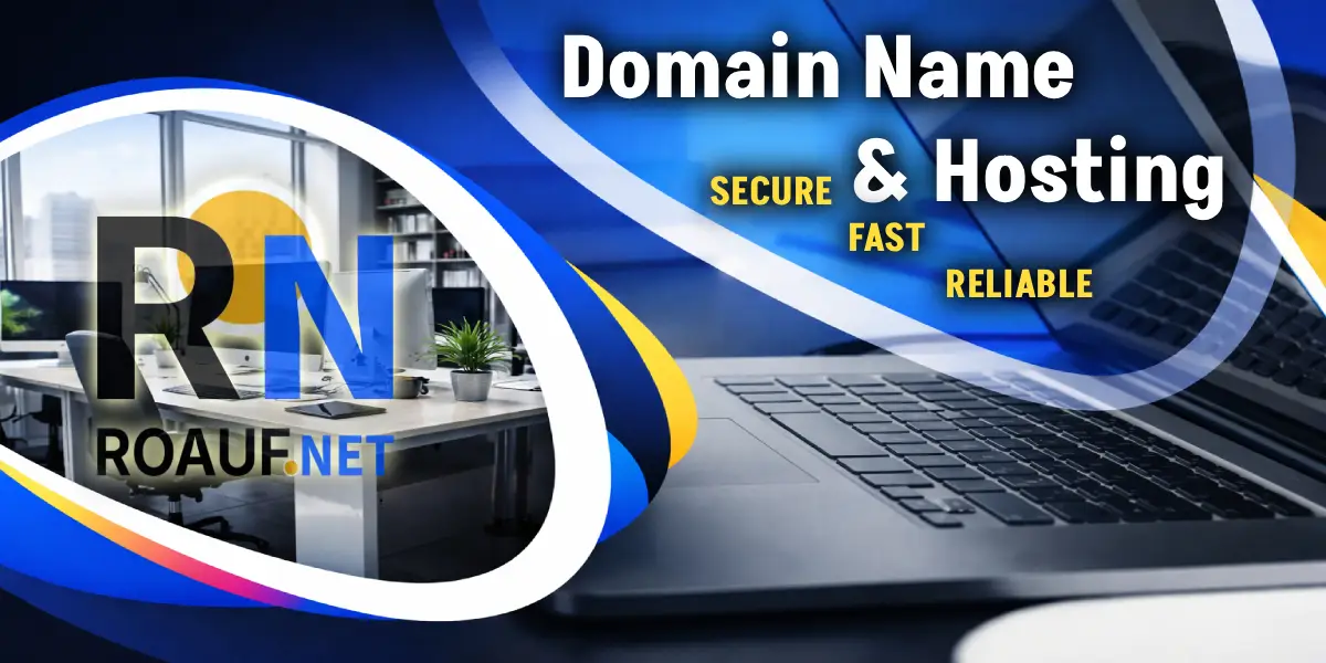 Professional domain name and web hosting by Roauf Net