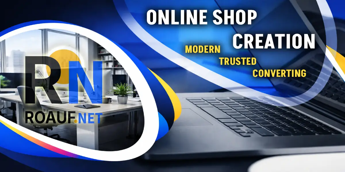Professional online shop creation by Roauf Net
